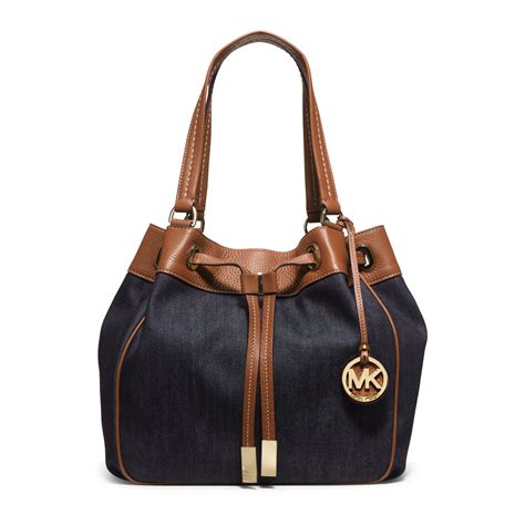 michael kors blue and white marina bag|Michael Kors small blue handbags.